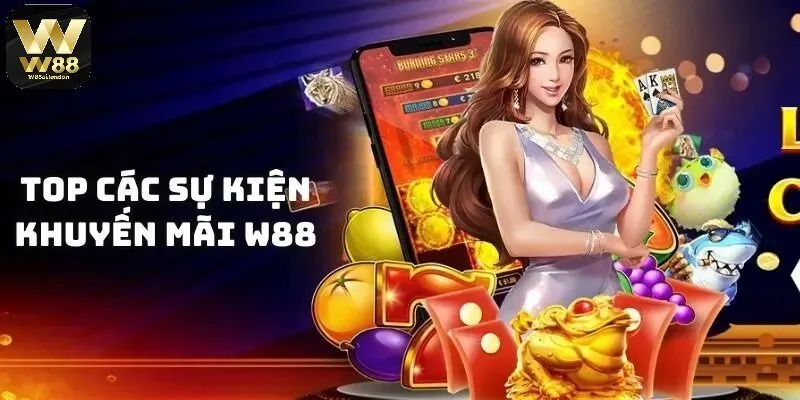 Các khuyến mãi W88 theo từng sảnh giải trí