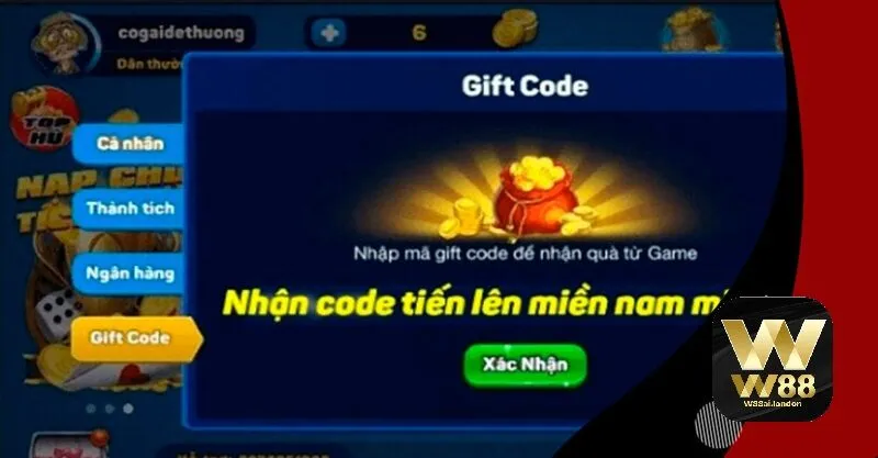 Tổng hợp các code tiến lên miền nam W88 mới nhất